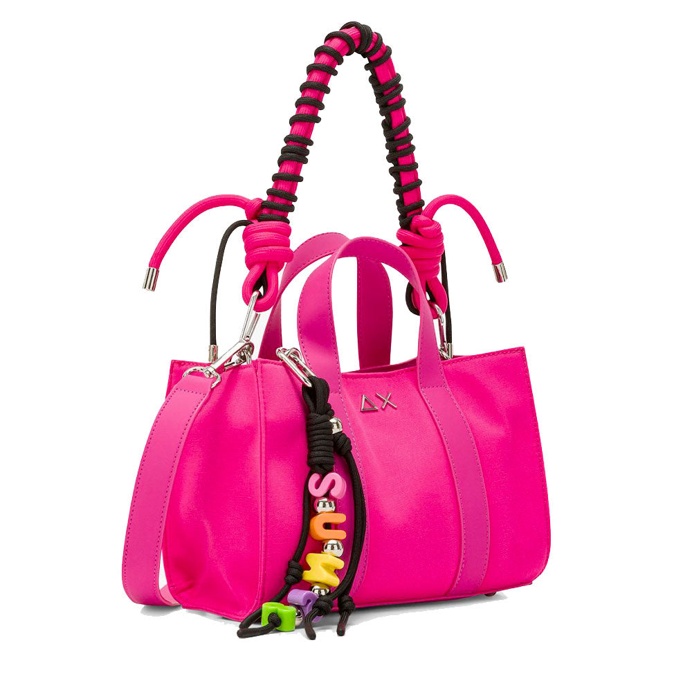 SUN68 Fuchsia Tote Bag Mini Bag Everyday