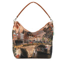 Borsa Donna Y NOT Hobo a Spalla YES-618 Autumn River