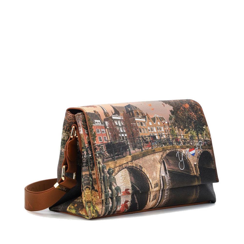 Borsa Donna a Tracolla con Pattina Y NOT YES-621 Autumn River