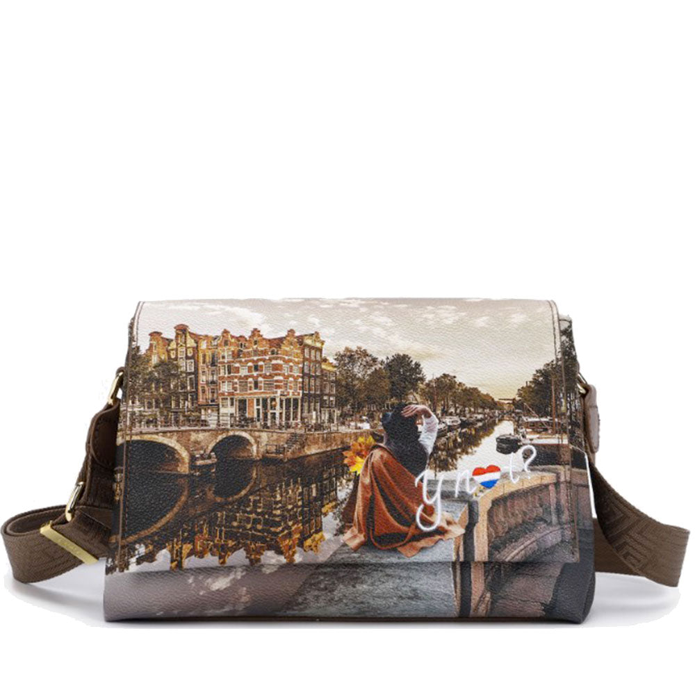 Borsa Donna a Tracolla con Pattina Y NOT YES-621 Autumn in Holland
