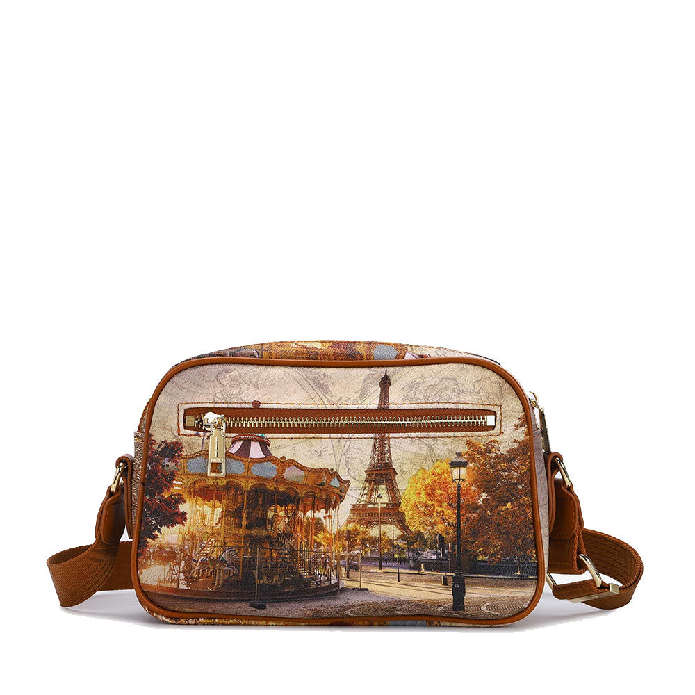 Y NOT YES-310 Damen-Umhängetasche mit lustigem Paris-Aufdruck