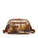 Y NOT YES-310 Damen-Umhängetasche mit lustigem Paris-Aufdruck