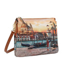 Y NOT YES-399
Damen Umhängetasche mit Drei Fächer mit Venice Sunset Druck
