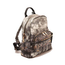Y NOT Damen Rucksack mit Außentasche YES-615 Mirror