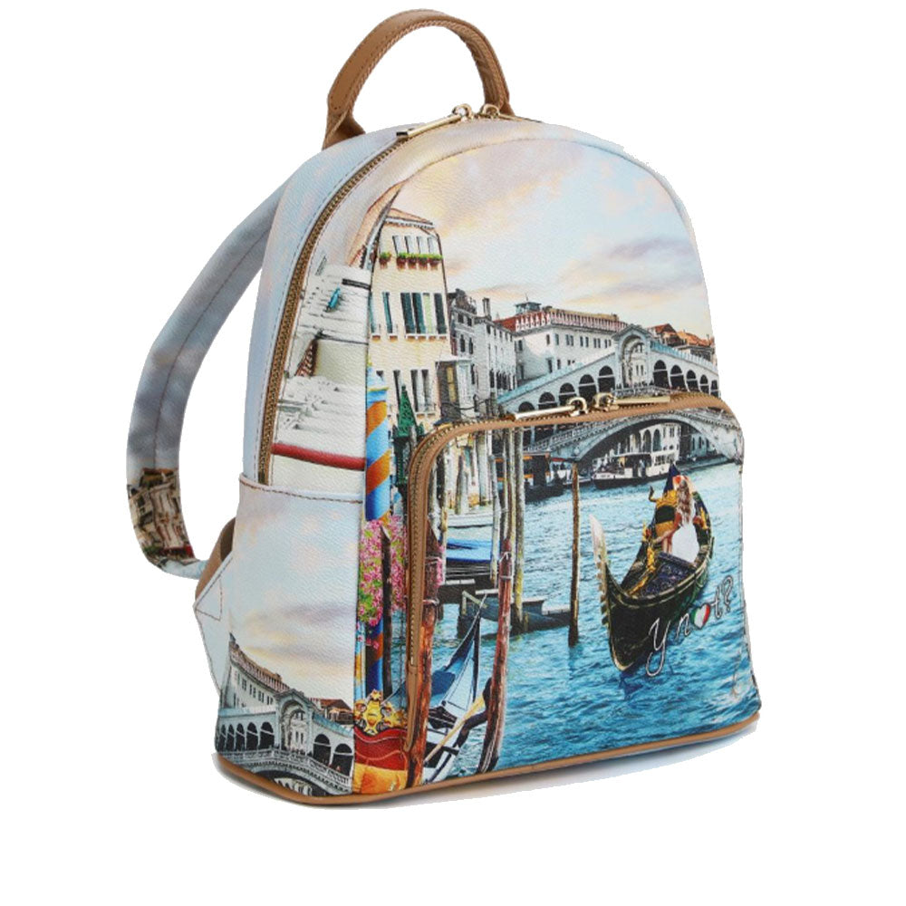 Zaino Donna Y NOT con Tasca Esterna YES-615 Dream in Venice