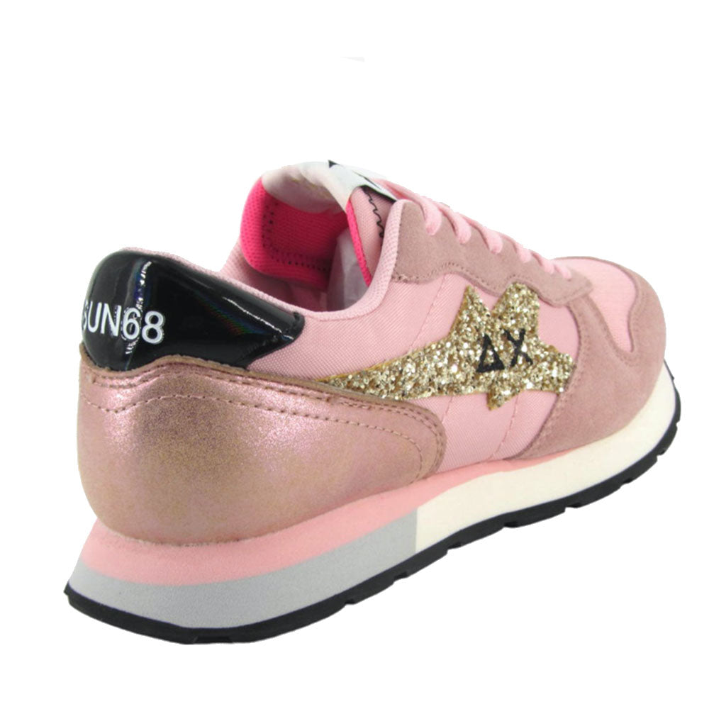 Scarpe Bambina SUN 68 Sneakers Girl's Stargirl Glitter Colore Rosa