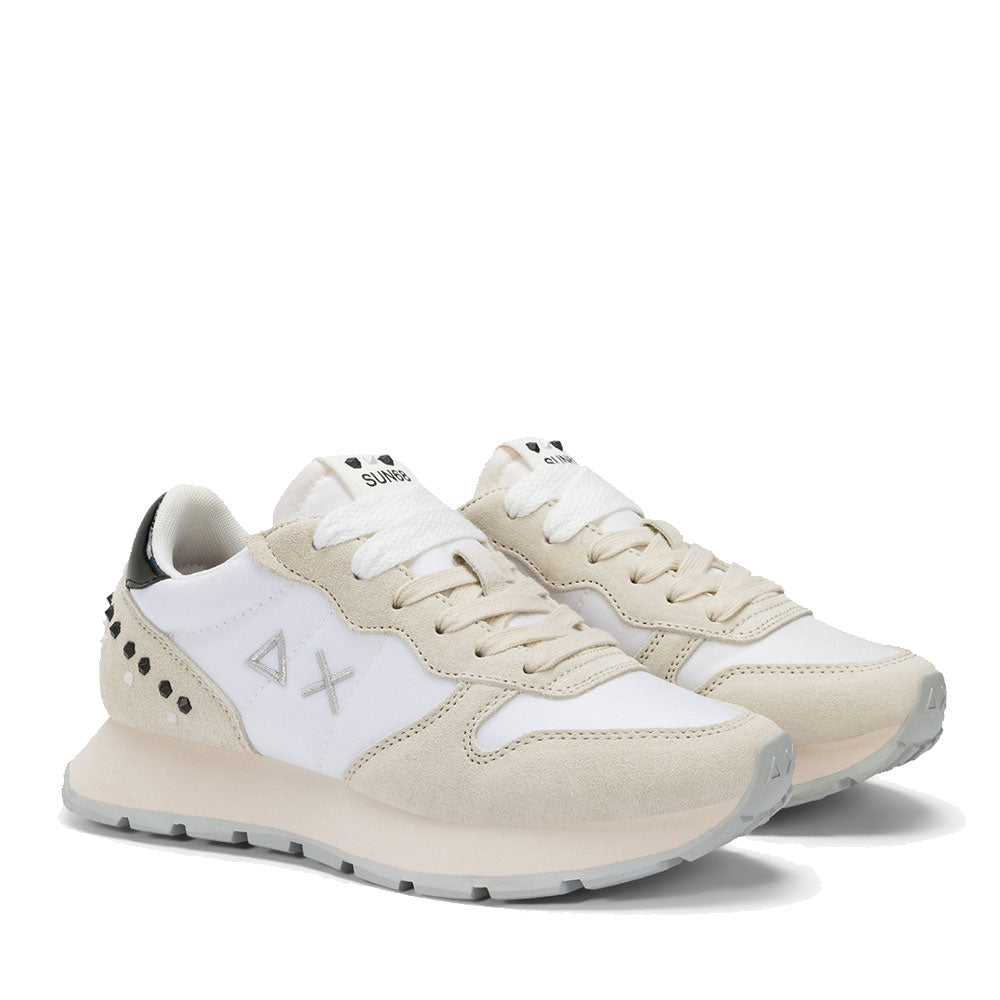 Scarpe Donna Sun68 Sneakers Ally Studs Colore Bianco - Z35206