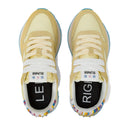 Scarpe Donna Sun68 Sneakers Ally Studs Colore Giallo Limone - Z35206