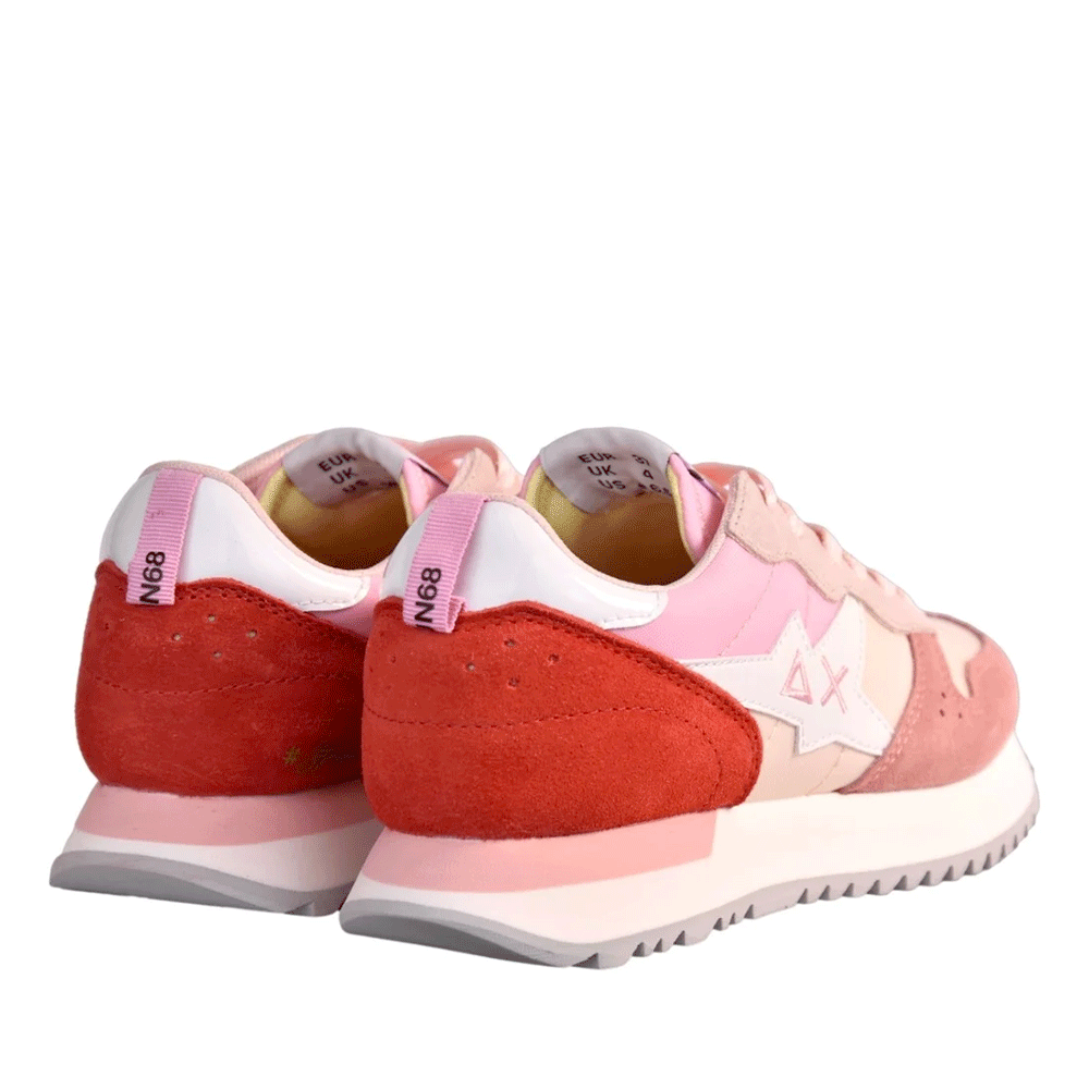 Scarpe Donna Sun68 Sneakers Stargirl Multicolor Colore Porcellana - Z35211