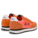 Scarpe Uomo Sun68 Sneakers Tom Solid Arancio Fluo - Z36101