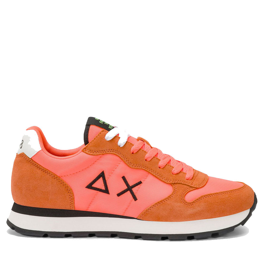 Scarpe Uomo Sun68 Sneakers Tom Solid Arancio Fluo - Z36101