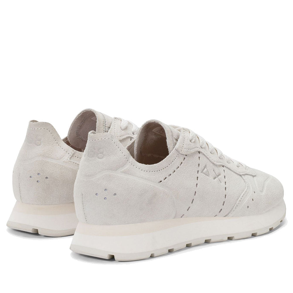 Scarpe Uomo Sun68 Sneakers Tom Raw Edge Bianco - Z36103