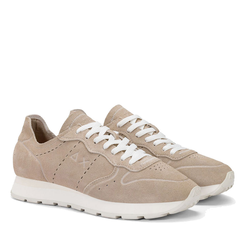 Scarpe Uomo Sun68 Sneakers Tom Raw Edge Stone - Z36103