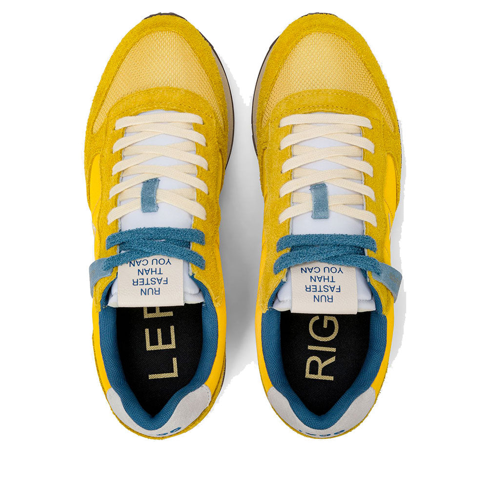 Scarpe Uomo Sun68 Sneakers Tom Vintage Giallo - Z36104
