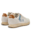 Scarpe Uomo Sun68 Sneakers Tom Vintage Bianco Panna - Z36104