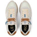 Scarpe Uomo Sun68 Sneakers Tom Vintage Bianco Panna - Z36104