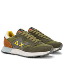 Scarpe Uomo Sun68 Sneakers Jaki 2.0 Solid Militare - Z36115