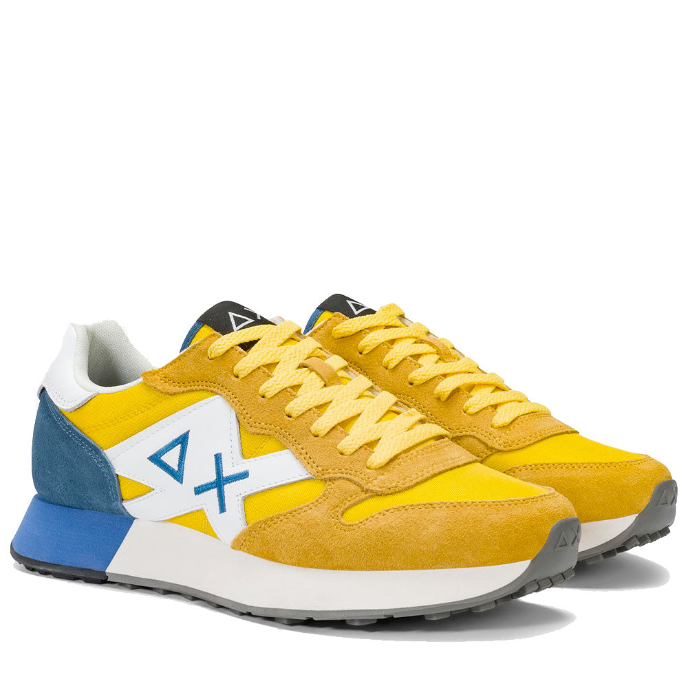 Scarpe Uomo Sun68 Sneakers Jaki 2.0 Solid Giallo - Z36115