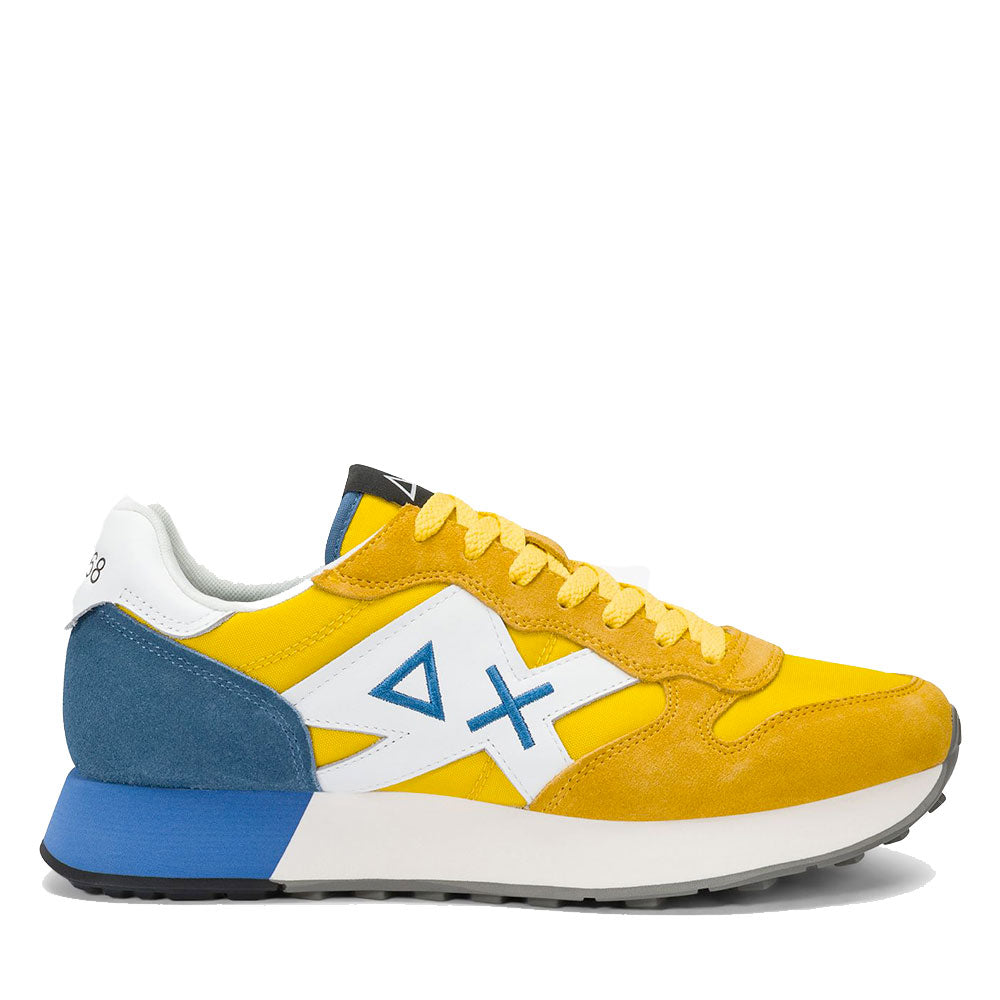 Scarpe Uomo Sun68 Sneakers Jaki 2.0 Solid Giallo - Z36115