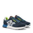 Scarpe Uomo Sun68 Sneakers Jaki 2.0 Fluo Navy Blue - Z36117