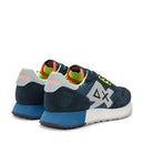 Scarpe Uomo Sun68 Sneakers Jaki 2.0 Fluo Navy Blue - Z36117