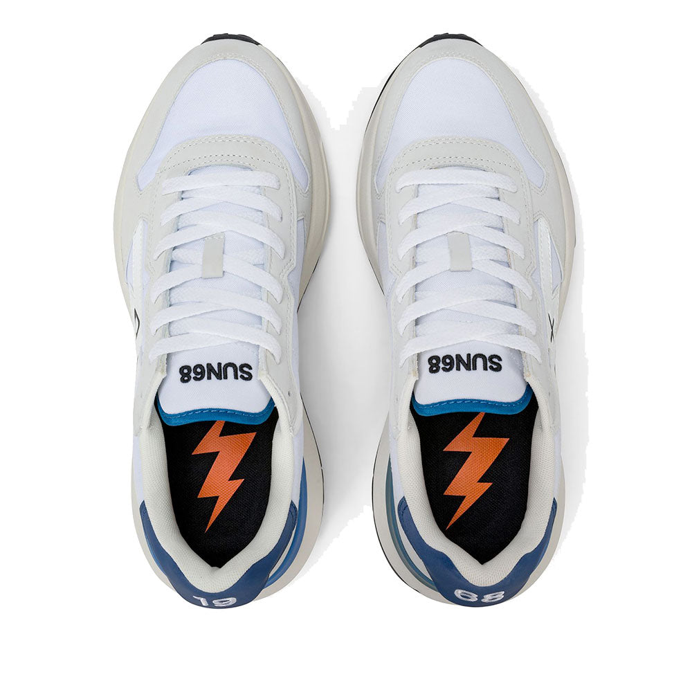 Sun68 Niki 2.0 Solid Sneakers – Herren, Weiß