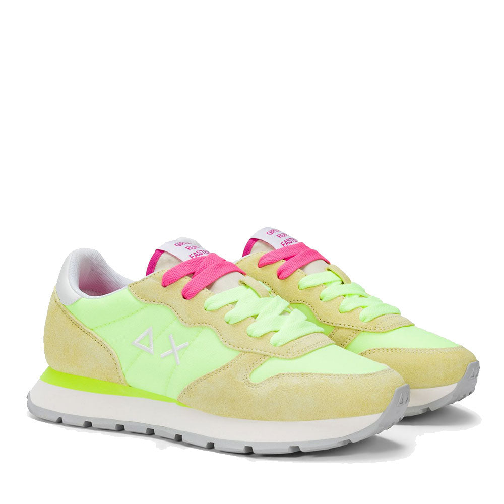 Scarpe Donna Sun68 Sneakers Ally Solid Giallo Fluo - Z36201