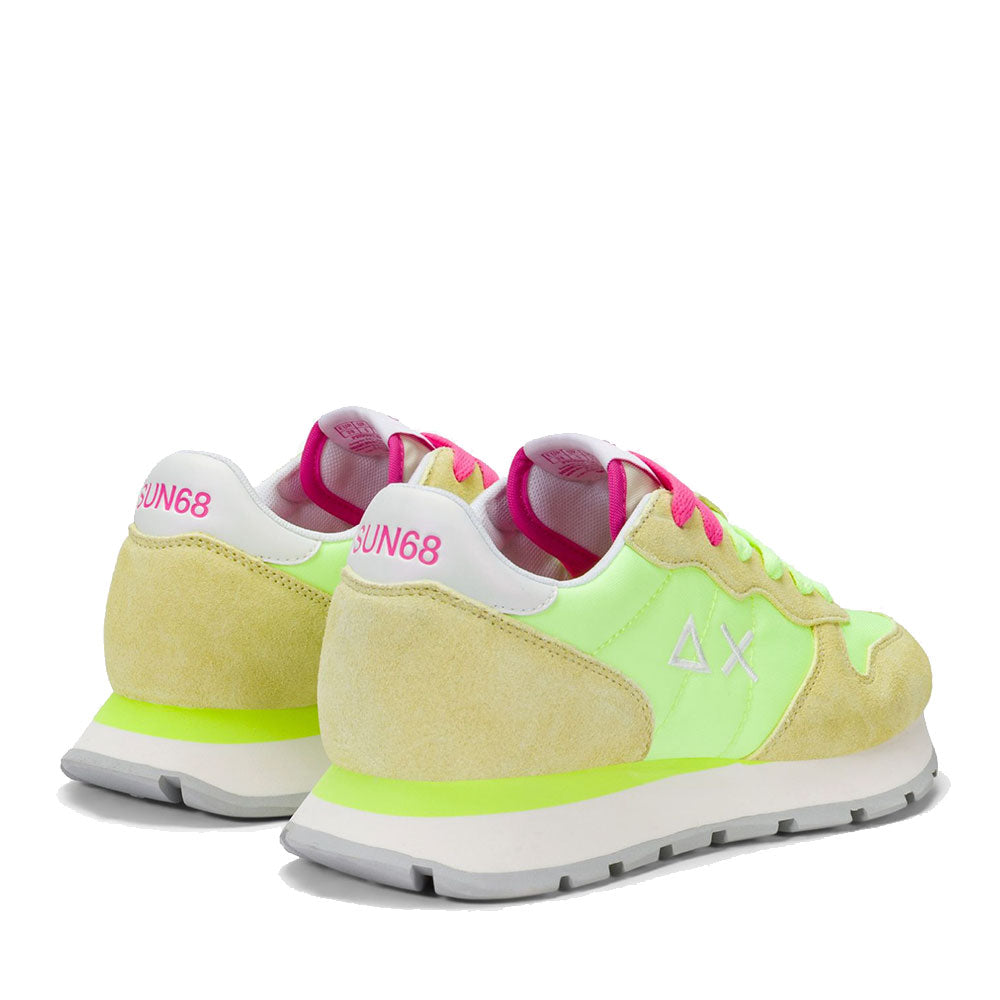 Scarpe Donna Sun68 Sneakers Ally Solid Giallo Fluo - Z36201