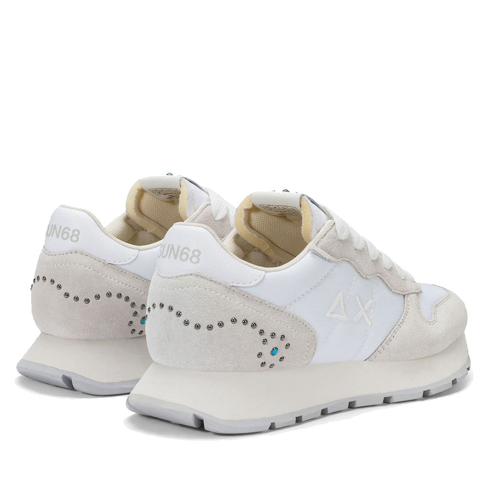 Scarpe Donna Sun68 Sneakers Ally Studs Colore Bianco - Z36205