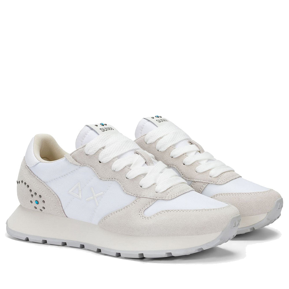 Scarpe Donna Sun68 Sneakers Ally Studs Colore Bianco - Z36205