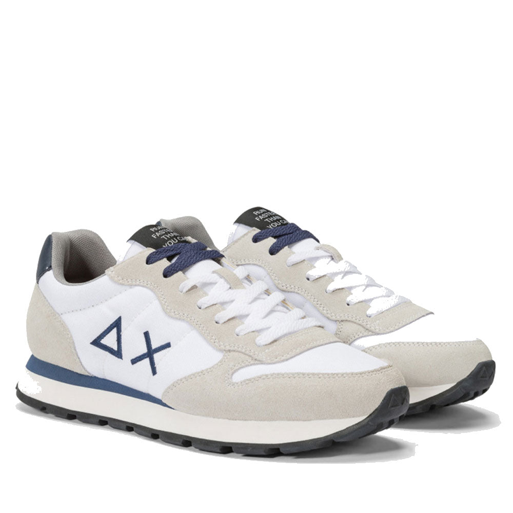 Scarpe Uomo Sun68 Sneakers Tom Solid Bianco - Z44101