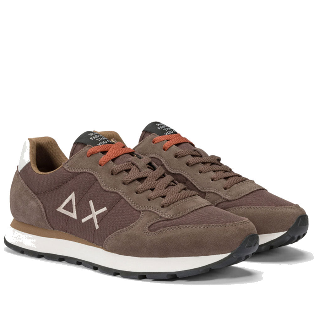 Scarpe Uomo Sun68 Sneakers Tom Solid Marrone Z44101 – Cuoieriashop