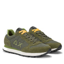 Scarpe Uomo Sun68 Sneakers Tom Solid Militare Scuro - Z44101