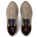 Scarpe Uomo Sun68 Sneakers Tom Solid Beige Scuro - Z44101