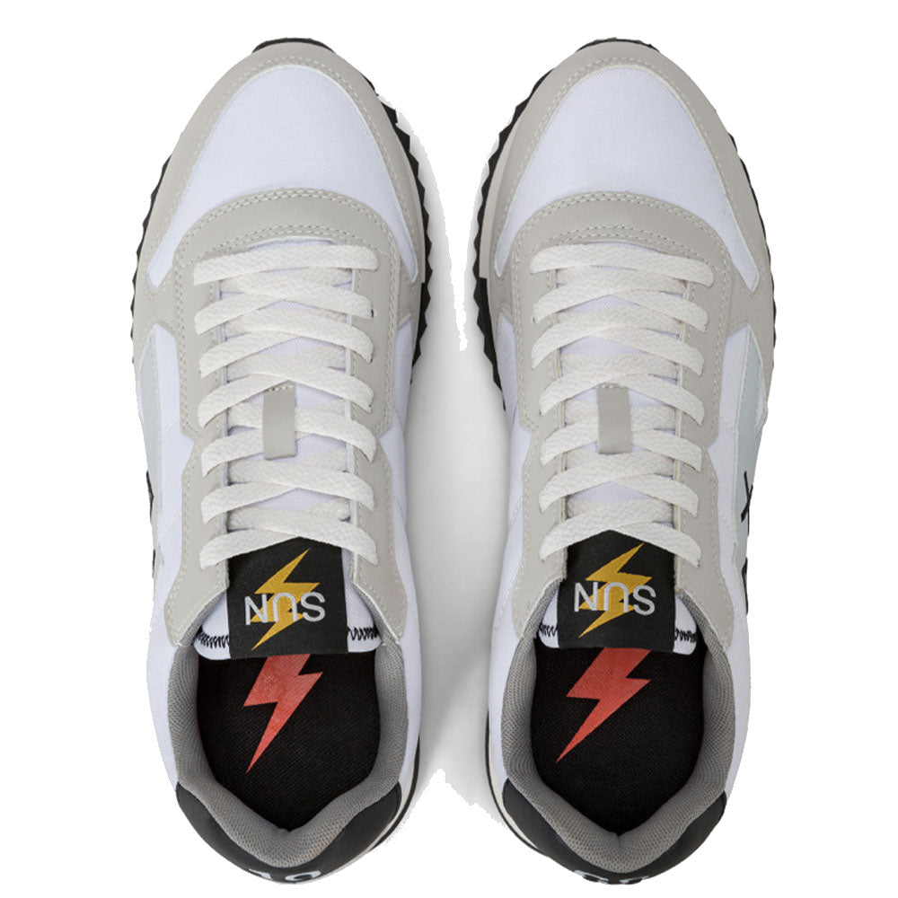 Scarpe Uomo Sun68 Sneakers Niki Solid Bianco - Z44121