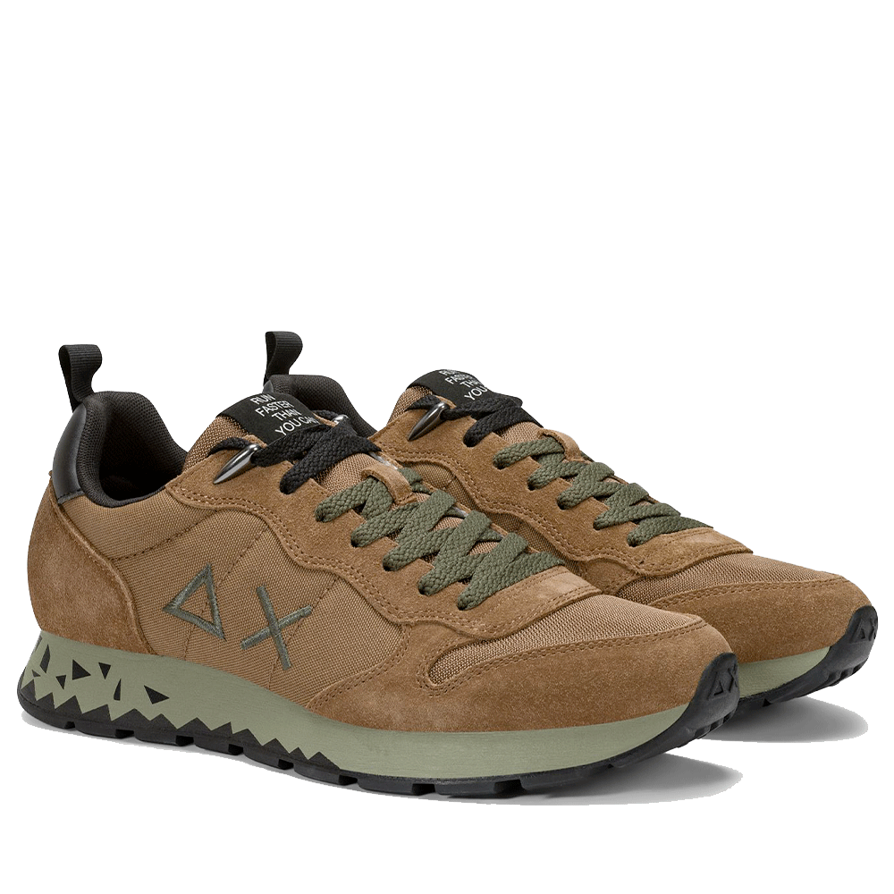 Scarpe Uomo Sun68 Sneakers Tom Snake Colore Volpe - Z45104