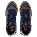 Scarpe Uomo Sun68 Sneakers Tom 2.0 Solid Mid Navy Blue - Z45109