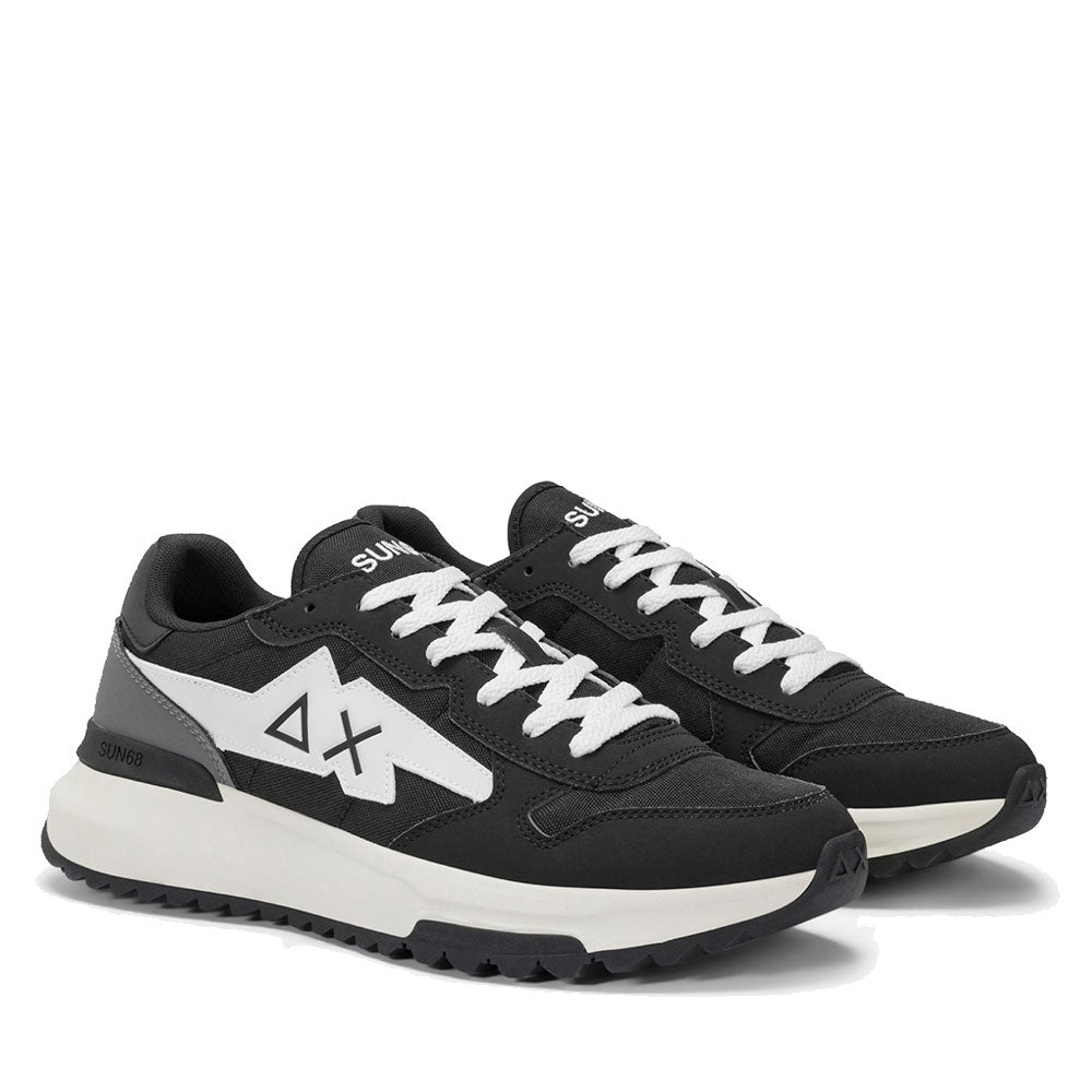Scarpe Uomo Sun68 Sneakers Niki 2.0 Solid Nero - Z45120