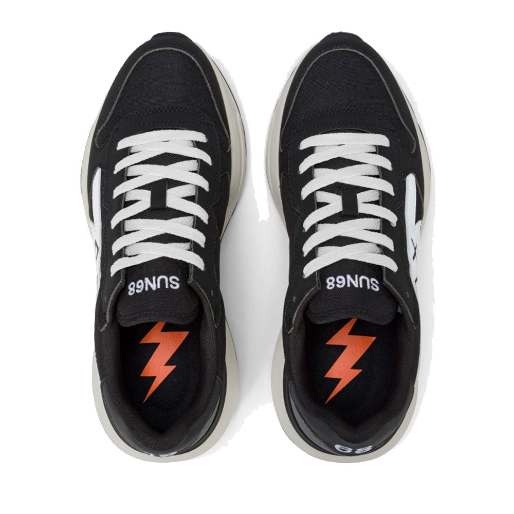Scarpe Uomo Sun68 Sneakers Niki 2.0 Solid Nero - Z45120