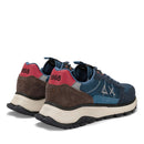 Scarpe Uomo Sun68 Sneakers Fire and Camping Navy Blue - Z45130