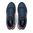 Scarpe Uomo Sun68 Sneakers Fire and Camping Navy Blue - Z45130