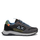 Scarpe Uomo Sun68 Sneakers Fire and Camping Nero - Z45130