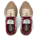 Women's Beige Vintage Sneakers SUN68 Ally - Z45207