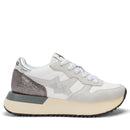 Scarpe Donna Sun68 Sneakers Big Stargirl Back Silver Bianco - Z45222