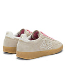 Scarpe Donna Sun68 Sneakers California Sun in Suede Bianco Panna - Z45241