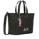 Shopping Bag SUN68 linea Jacqueline Bag Medium colore Nero - Z45260