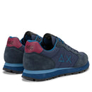 Sneakers Uomo SUN68 Tom Solid Navy Blue - Bordeaux - Z46101
