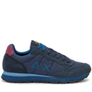 Sneakers Uomo SUN68 Tom Solid Navy Blue - Bordeaux - Z46101