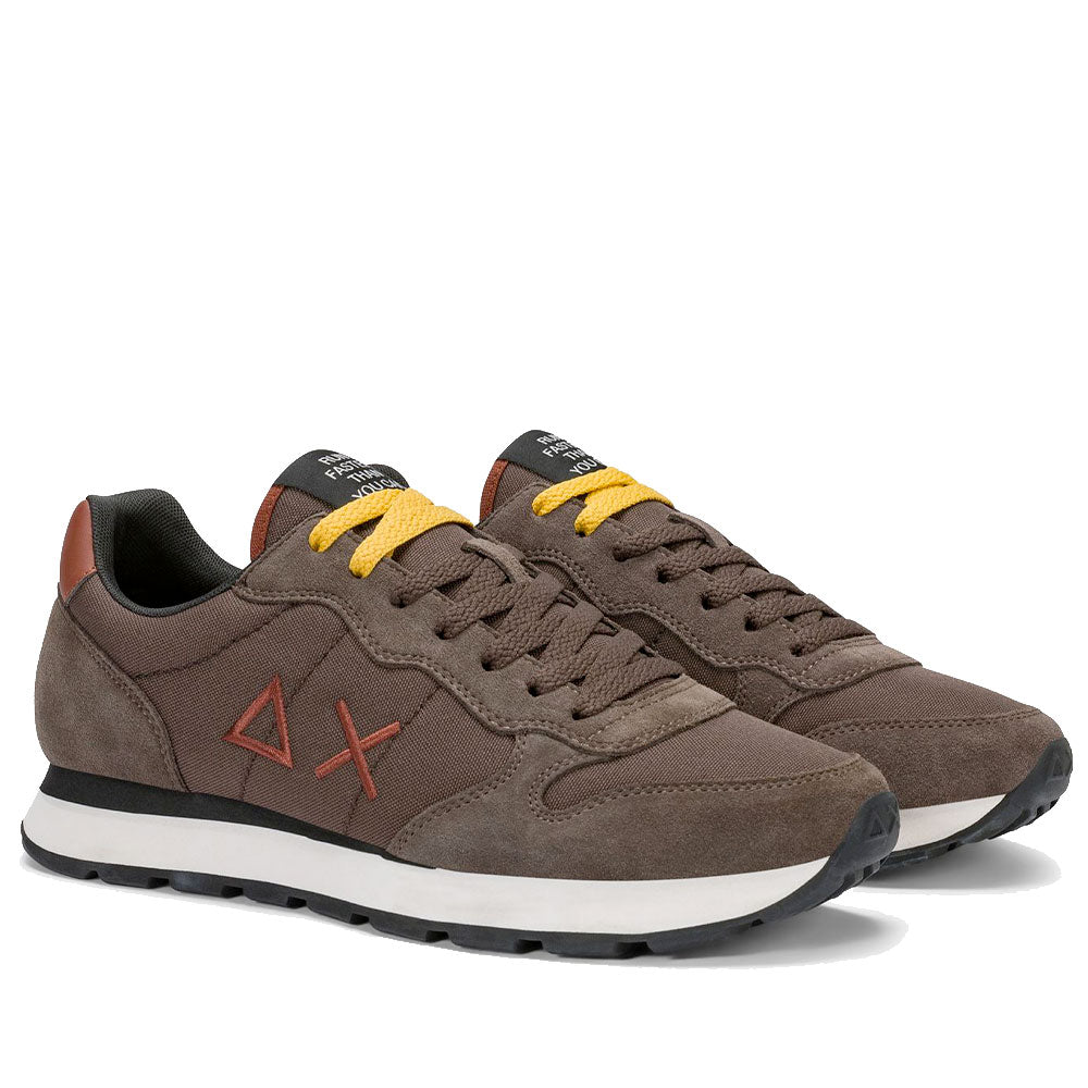 Sneakers Uomo SUN68 Tom Solid Marrone - Z46101