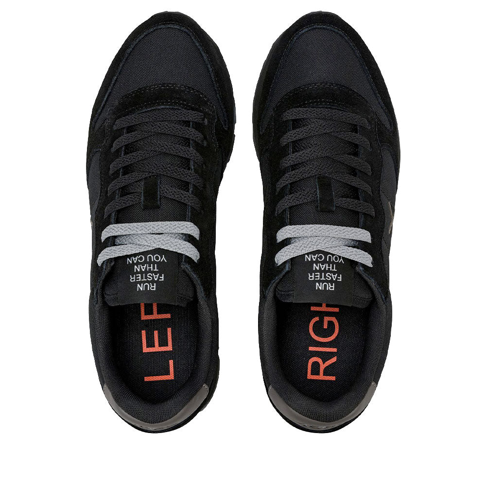 Sneakers Uomo SUN68 Tom Solid Nero - Grigio Scuro - Z46101